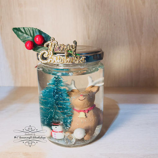 圖片 Christmas Workshop (B) - 聖誕飄雪玻璃瓶班