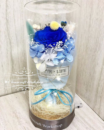 圖片 玫瑰花束高瓶