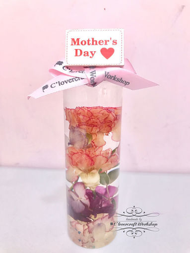 圖片 DIY FLOWER 麗乾花夢幻花系列-母親節康乃馨夢想瓶