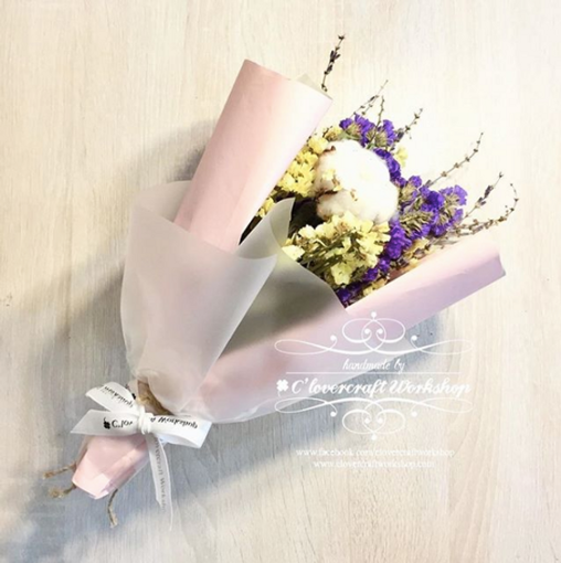 圖片 乾花花束