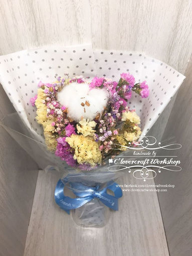 圖片 乾花花束