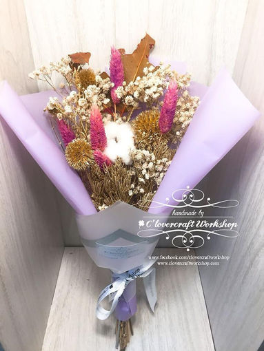 圖片 乾花花束
