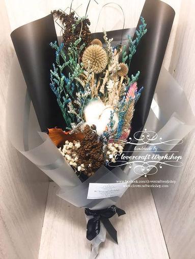 圖片 乾花花束