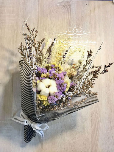 圖片 乾花花束